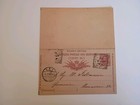 Italy Catolina Stamp Cover Postcard From 1884 Extremely Rare — photo 1
