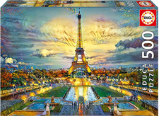 NEW Educa Jigsaw Puzzle 500 Pieces 10 Ages Eiffel Tower