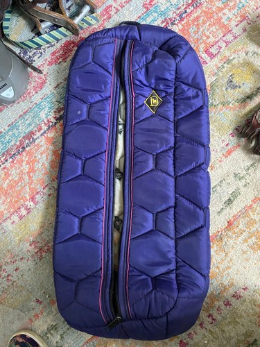 LARGE Quilted Big D halter Bridle Bag english western SHIPPED