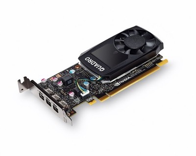 Nvidia Quadro P400 2GB GDDR5 Grafikkarte - 3x Mini Display Ports