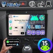 DAB+ 4+128GB Android 15 autoradio CarPlay GPS navigatore WIFI RDS per VW Bora Golf 4