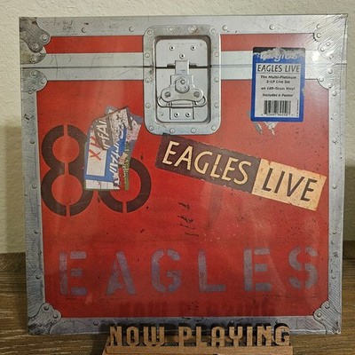 The Eagles LIVE 180g 2 LP Vinyl Record w/ Gatefold Embossed Jacket [NEW/SEALED]