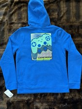 kids 7-20 tek gear ultra soft fleece graphic hoodie Size XL NWT    