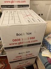 29 extra-strong flat-packed removal/ storage boxes - double wall. SW15 used once