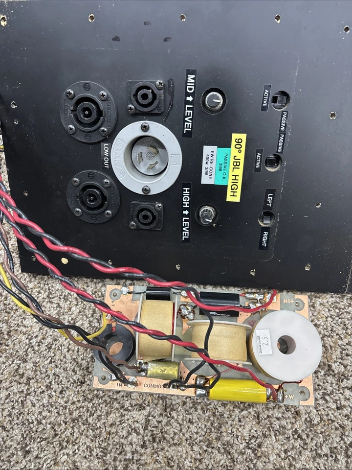 JBL 2445/2485 CUSTOM 3Way CROSSOVERS Horn Mid 15” Subwoofer -HiEnd Quality PAIR - Image 2 of 4