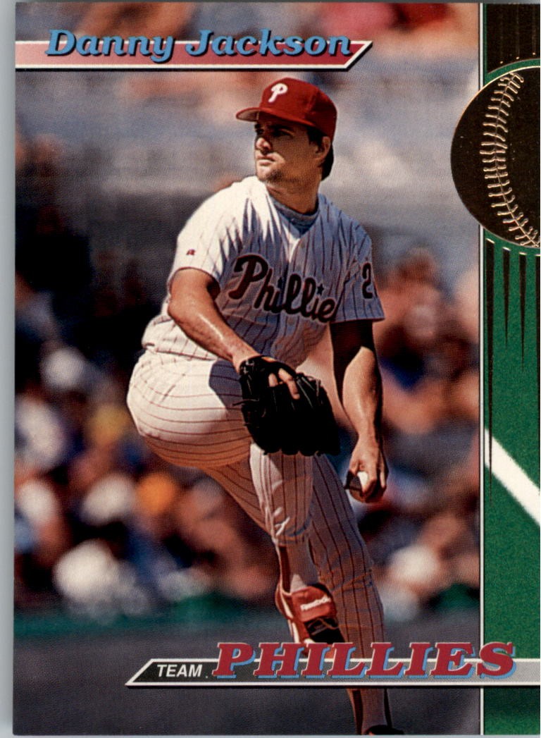 1993 Phillies Stadium Club #5 Danny Jackson - BB