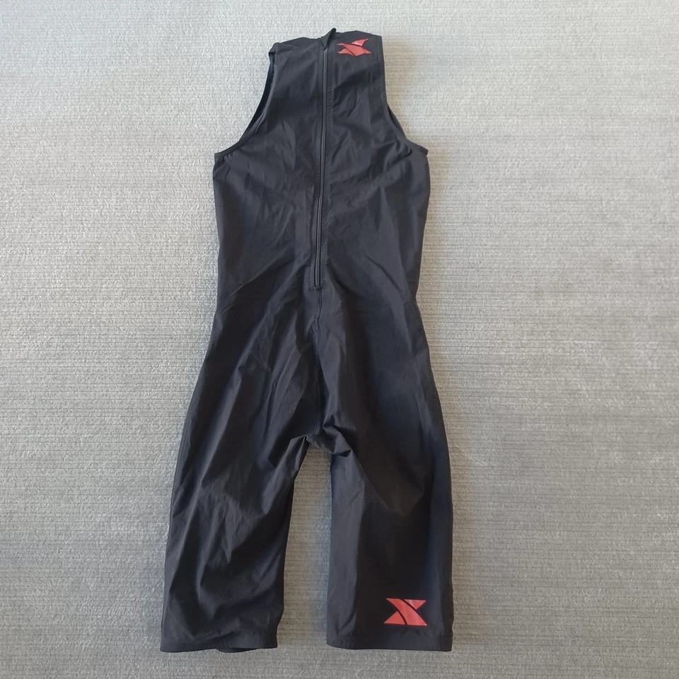 Xterra Velocity Speedsuit Feminino M-S Manga Preta Menos Triatlo Natação Corrida Ciclo - Imagem 2 de 4