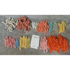 Vintage Toni Hair Perm Rods Rollers Lot of 150 Multi Size Cold Wave Swing Arm