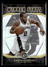 2020-21 Panini Donruss Optic Winner Stays Silver Prizm #6 Kawhi Leonard