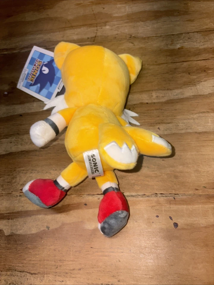 Kidrobot Sonic the Hedgehog Tails Phunny 9" Collectible Plush Toy - New with Tag - Image 2 of 4