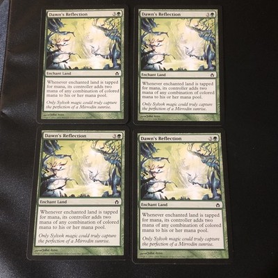 Dawn s Reflection  x4 Fifth Dawn Ex Condition see pics front back 