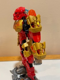 LEGO BIONICLE Tahu - Master of Fire 70787 Complete + Instructions and Gold Mask