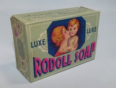 ALTE LUXUS SEIFENDOSE RODOLL SOAP GIRAUD PARIS. LEER, NEU AUS DER ZEIT