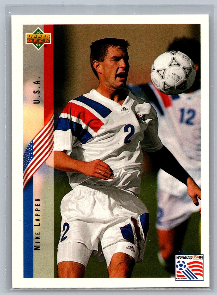 1994 Upper Deck World Cup USA 94 Mike Lapper #28 Soccer Card | eBay