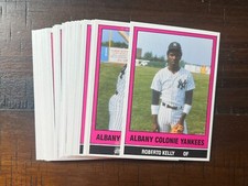 1986 TCMA Albany Colonie New York Yankees Minors Team Set 32 Cards Roberto Kelly
