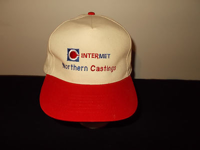 Casquette Snapback Vintage InterMet Northern Castings - Style Années 90 - Neuf Sans étiquette