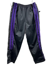 Vintage Utah Jazz Mighty Mac Fleece Lined Basketball Pants Youth Boys Size XL