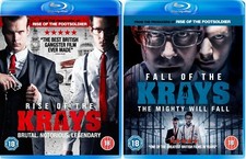 Rise of the Krays 2015  Fall of the Krays 2016 Blu-Ray NEW Please Read 