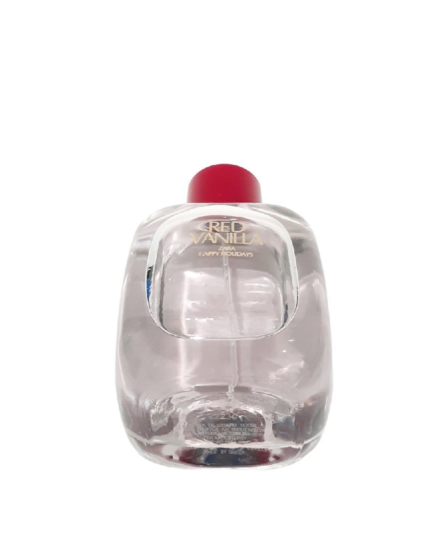 Rare Zara Red Vanilla Happy Holidays 3 oz Eau de Toilette Spray