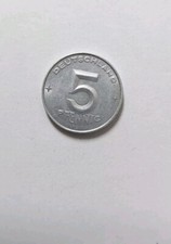5 Pfennig DDR 1952 Pr&auml;ge A Ostalgie Deutsche Demokratische Republik M&uuml;nze Alumin