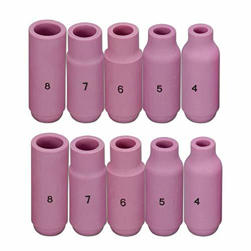 TIG Alumina Nozzles Ceramic Shield Cup 10N46 10N47 10N48 10N49 10N50 Fit DB PTA - Picture 1 of 6