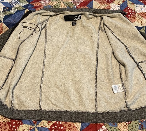 Fox Racing Fleece Jacket Youth Large - Picture 6 of 9