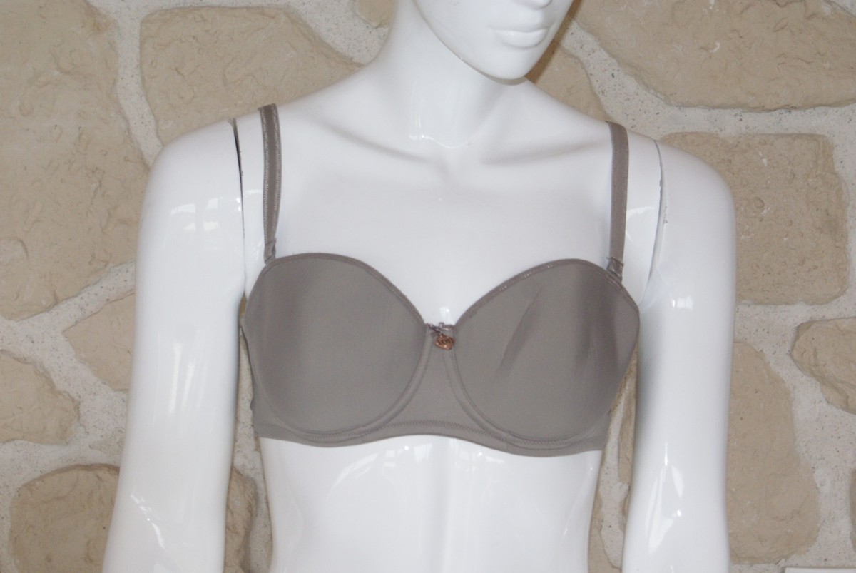 Soutien-gorge Lou Paris Taille 95C - Beige - Neuf Avec étiquettes - Nacre