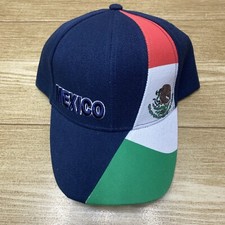 Men's Mexico Federal Eagle Flag Baseball Cap Adjustable Strapback Embroidered