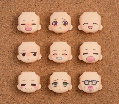 Nendoroid More Face Swap Goodsmile Selection 02 Set of 9  Figure Parts Custom