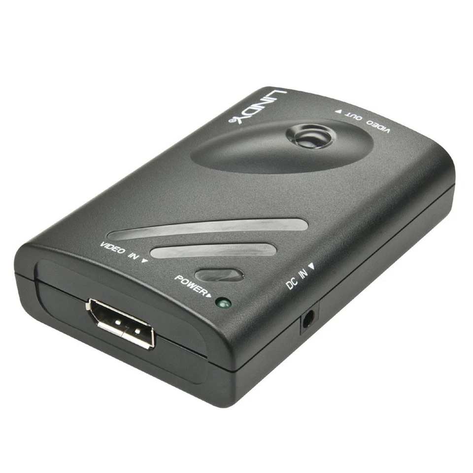 Lindy DisplayPort to Dual HDMI Output DP-HDMI Splitter with Expander-view 38409 - Image 2 of 2