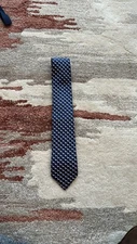 Men’s Ferragamo Gancini Tie Blue Zebra Hermes