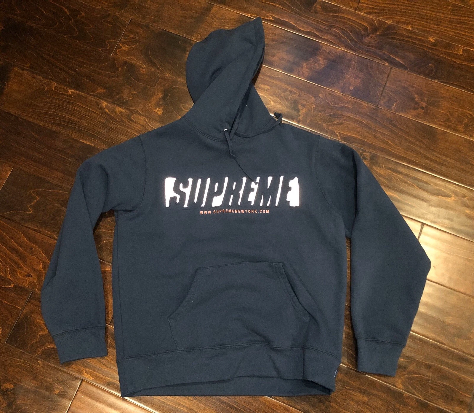 Pull à capuche DS Supreme Reflective Cutout SS20 taille : petit