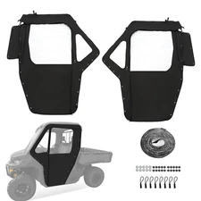 For Can-Am Defender HD 5 7 8 9 10 2016+ Soft Doors Kit Left + Right (2 Seater)