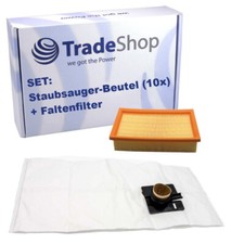 SET: 10x sacchetti aspirapolvere + filtro pieghevole per Festool CT 22, CT 22 E, CT 33 E