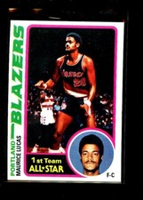 1978-79 TOPPS 50 MAURICE LUCAS BLAZERS NM/MT E09118