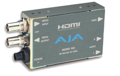 AJA Hi5 HD-SDI/SDI to HDMI Video and Audio Converter