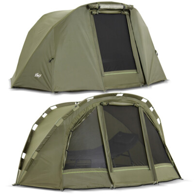 Lucx  Fishing Tent + Throw 1 Man Carp Tent 1 Man Bivvy + Winter Skin ''Puma''