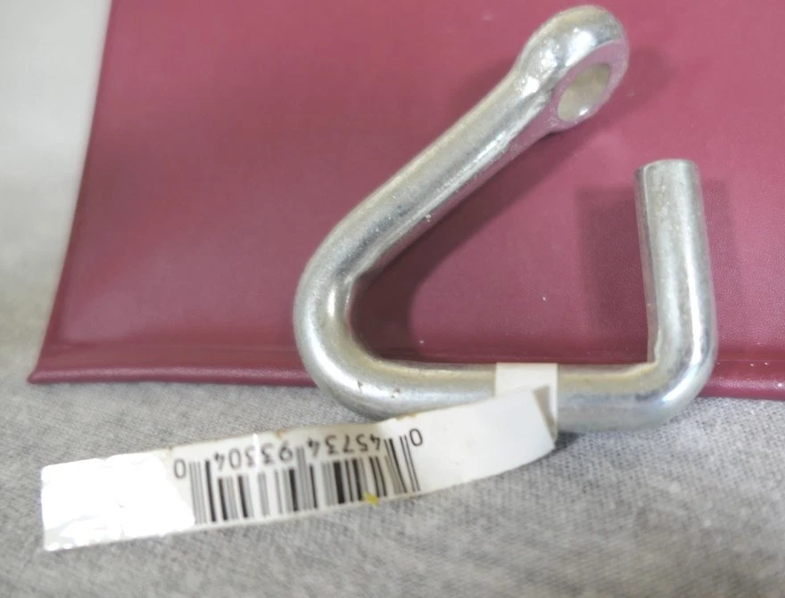 NUEVO Como Nuevo Artesanal Acero al Carbono Chapado en Zinc 5/16" 150 Lbs. Cierres en frío de carga #242-2939 Foto 3 de 4