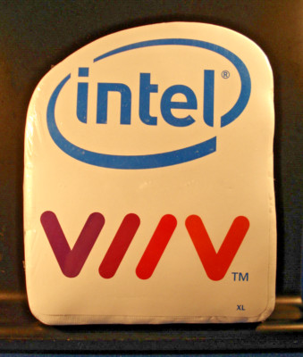 Vintage Intel ViiV promotional T Shirt  in its original packaging XL  Circa 2006