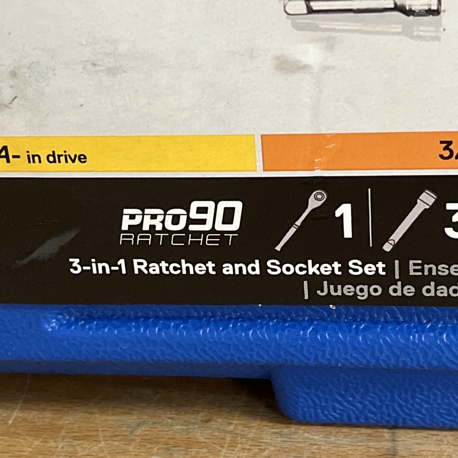 Kobalt Pro 90 Ratchet Set 64Pc. SAE/Metric Mechanic's Tool Set