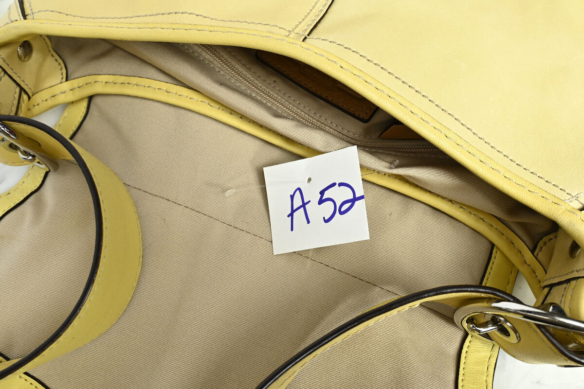 Coach F13355 Bleecker Leather Large Buckle Duffle Crossbody Coach F13355 Bleecker Leather Large Buckle Duffle Crossbody