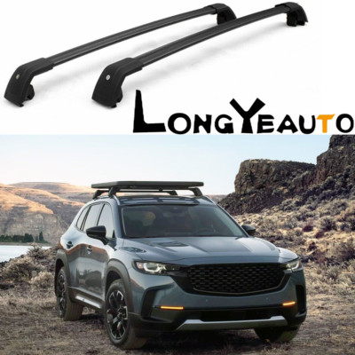 Crossbar Fits For MAZDA CX-50 CX50 2022-2026 Cross Bar Roof Rack Black ...