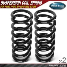 2x Front L&R Coil Springs for Ford	F-150 1997-2003 F-250 97-99 V8 4.6L 5.4L RWD