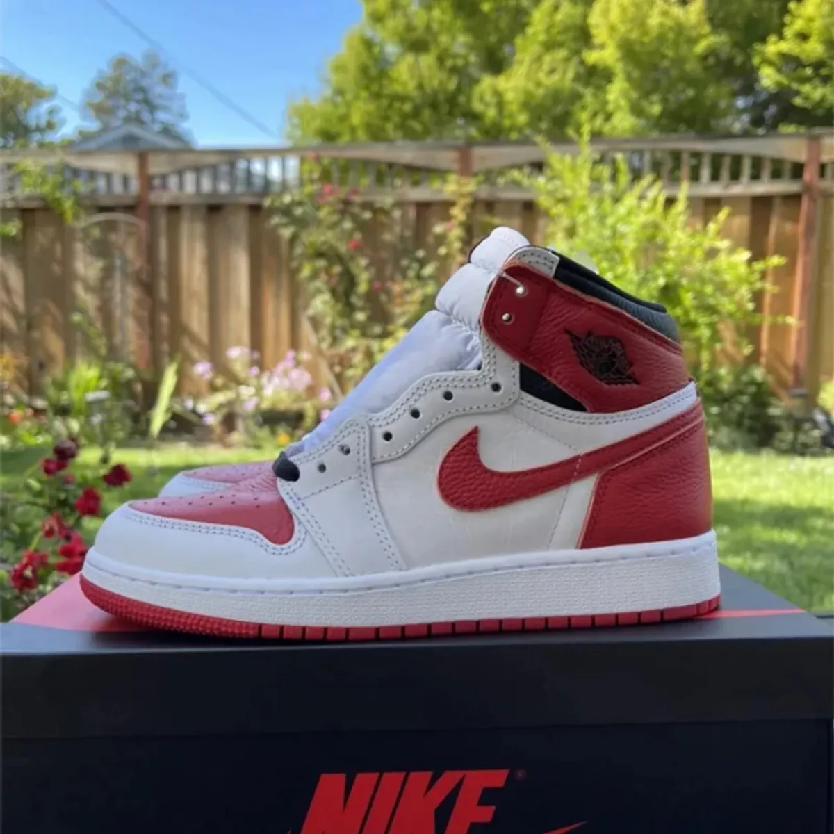 🔥Nike Air Jordan 1 AJ1 Retro High OG HERITAGE GS Size 6.5Y ...