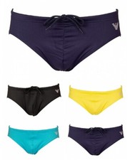 EMPORIO ARMANI men's sea briefs swimming pool spa with internal drawstring artic