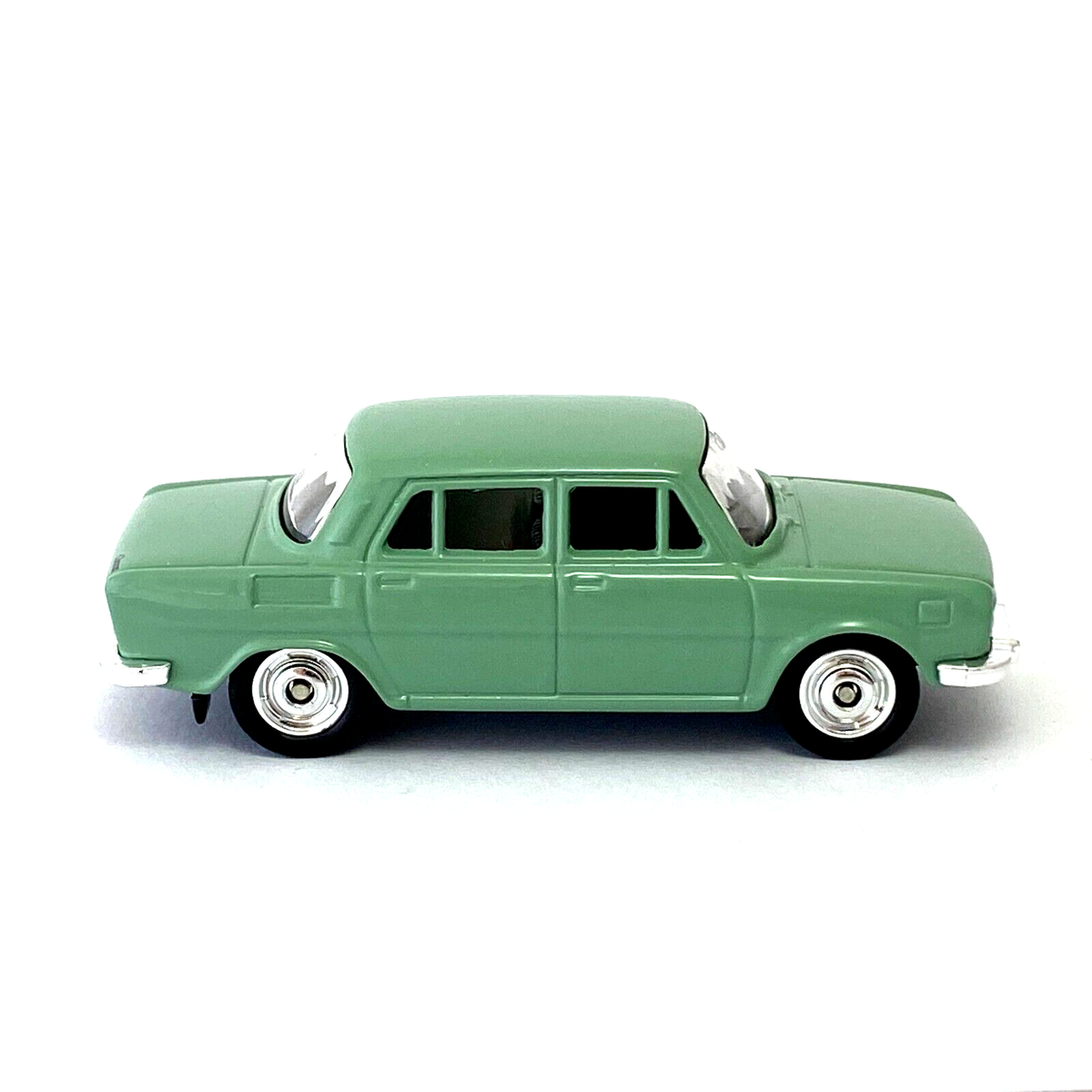 Jlwiy Dromader Modellauto Skoda 100 Blau – Maßstab 1:60, Ca. 7 Cm, Metall/Plastik