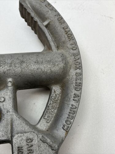 Dobladora de Conductos Gardner Original 930B 1/2" Conducto Pared Delgada, Electricista EMT 🔥 - Imagen 5 de 9