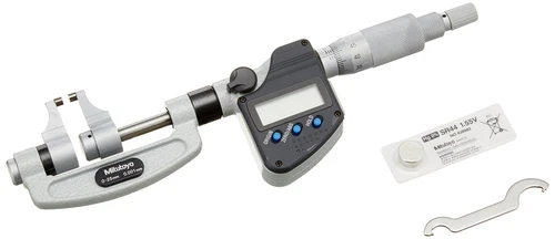 Mitutoyo 343-250-30 OMP-25MX Micrometer  Caliper  Outside  0 mm-25 mm  0