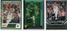 2019-20 CHRONICLES BASKETBALL GIANNIS ANTETOKOUNMPO LOT OF (3) FLUX PLAYBOOK GRN