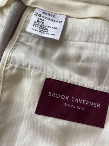 Brook Taverner Light Grey Two-Piece Washable Suit - 46" Chest 36" Regular - Picture 10 of 14
